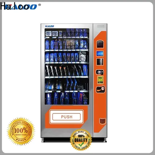Haloo custom chocolate vending machine customized for food