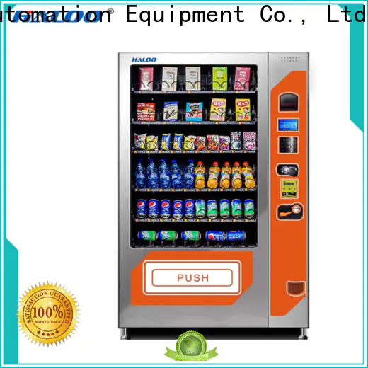 Haloo high-quality tea vending machine with good price for snack