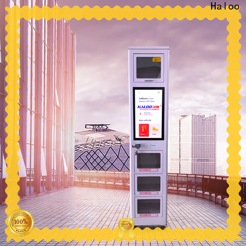 Haloo vending kiosk factory direct supply for purchase