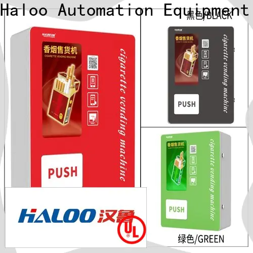 Haloo high capacity cigarette vending machine manufacturer for purchase