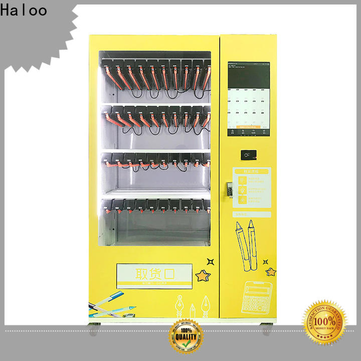 Haloo durable cigarette vending machine wholesale for lucky box gift