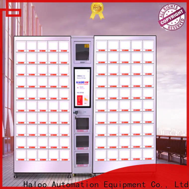 Haloo candy vending machine manufacturer for snack