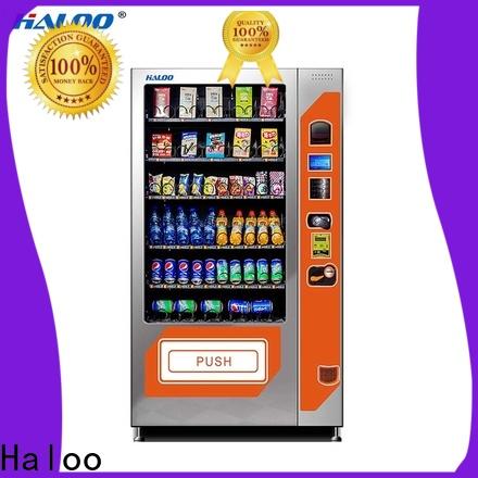 Haloo latest soda snack vending design for food
