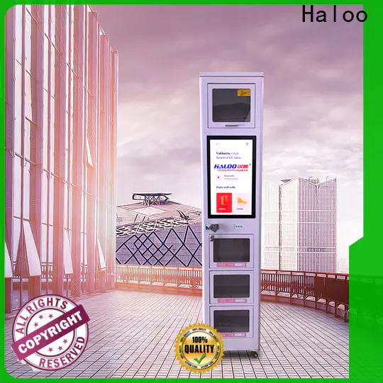Haloo cost-effective robot vending machine factory direct supply for purchase