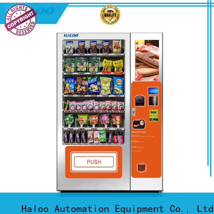 latest combo vending machines customized for food