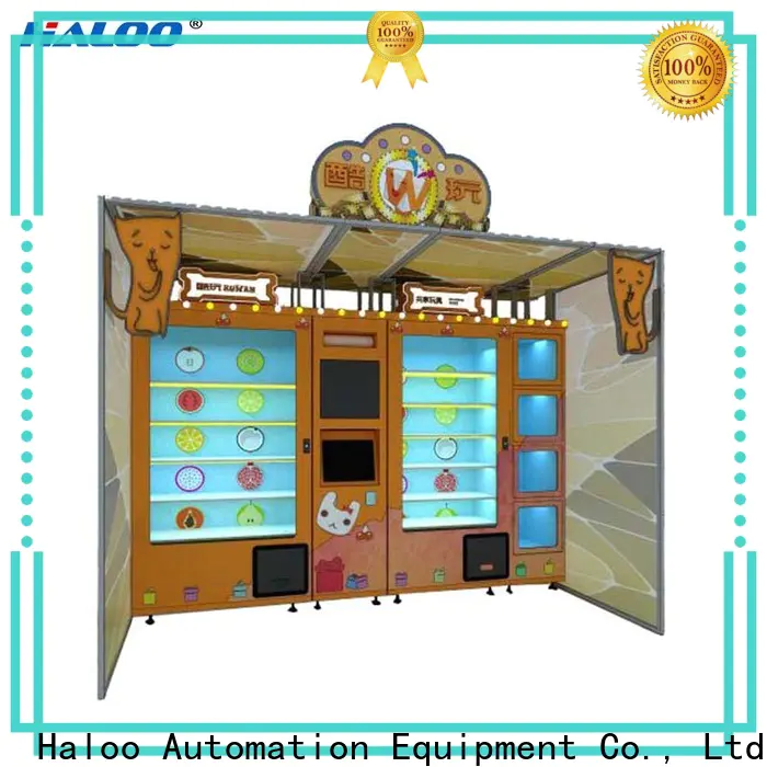 Haloo automatic robot vending machine design for purchase