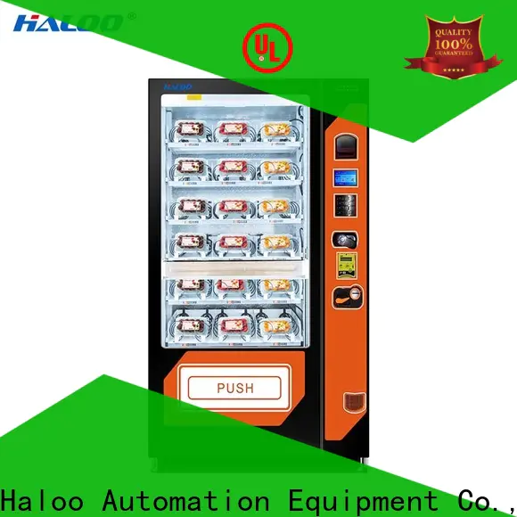 Haloo large capacity toy vending machine factory for drinks