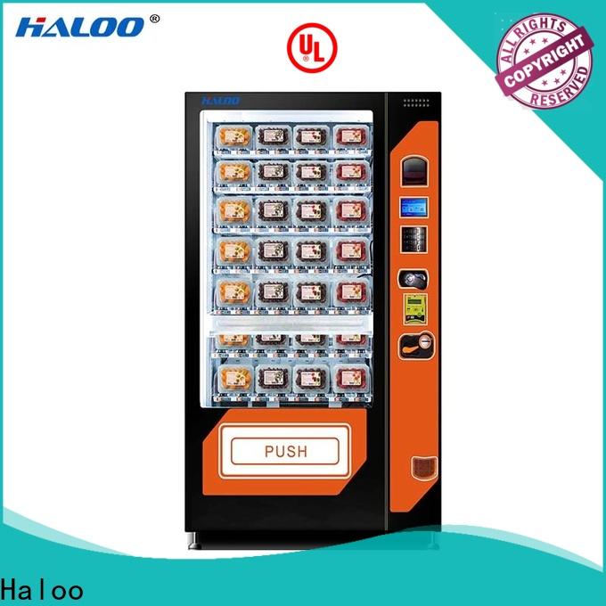 Haloo snack machine manufacturer for fragile goods
