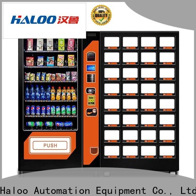 Haloo tea vending machine manufacturer for snack