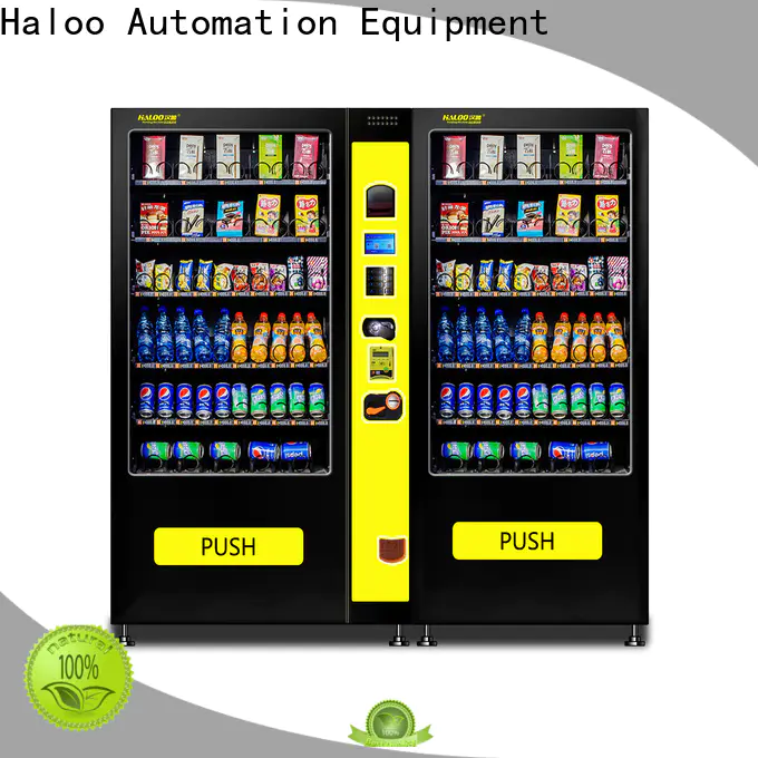 Haloo snack and drink vending machine design