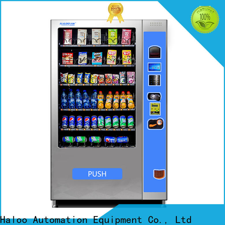 Haloo snack and drink vending machines for sale wholesale