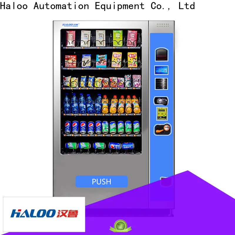 Haloo automatic snack and drink vending machines for sale series
