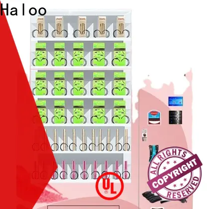 Haloo high capacity snack and drink vending machines for sale design
