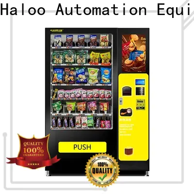 Haloo convenient snack and drink vending machines for sale wholesale