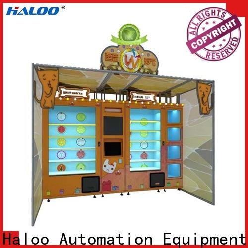 Haloo cost-effective vending kiosk design for purchase