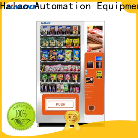 Haloo best coffee vending machine customized for snack
