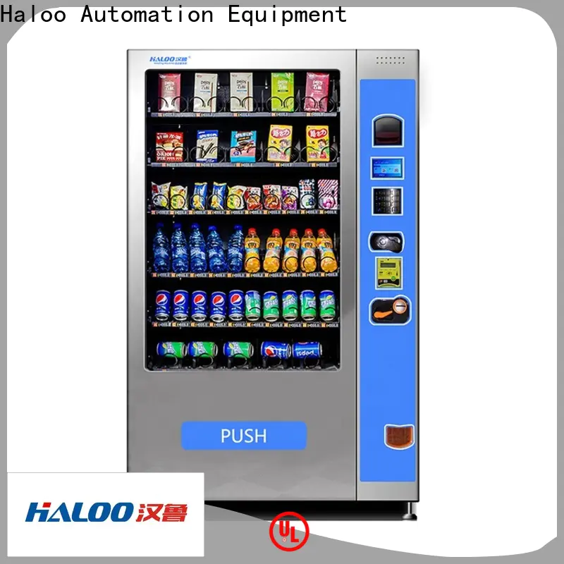 Haloo professional snack and drink vending machines for sale series