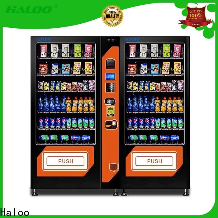 Haloo wholesale combo vending machines with good price for food