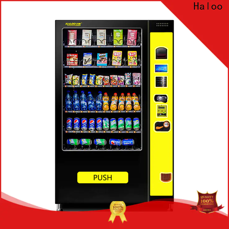 Haloo snack and drink vending machines for sale series