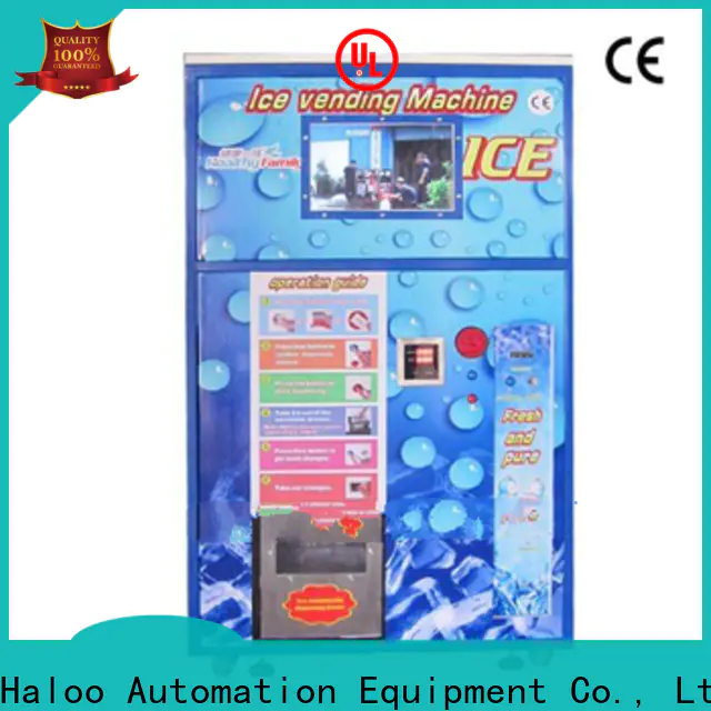 Haloo high quality ice cream vending machine for sale supplier