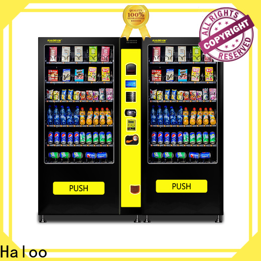Haloo high quality snack and drink vending machines for sale series