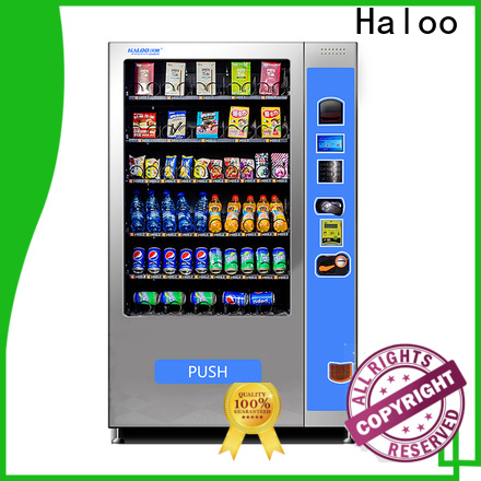 Haloo professional snack and drink vending machines for sale manufacturer