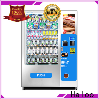 Haloo power-off protection snack and drink vending machines for sale design