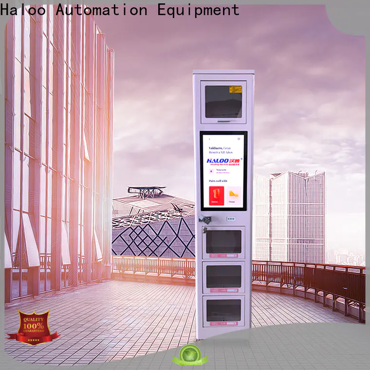 Haloo robot vending machine wholesale for lucky box gift
