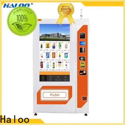 Haloo soda vending machine design for merchandise