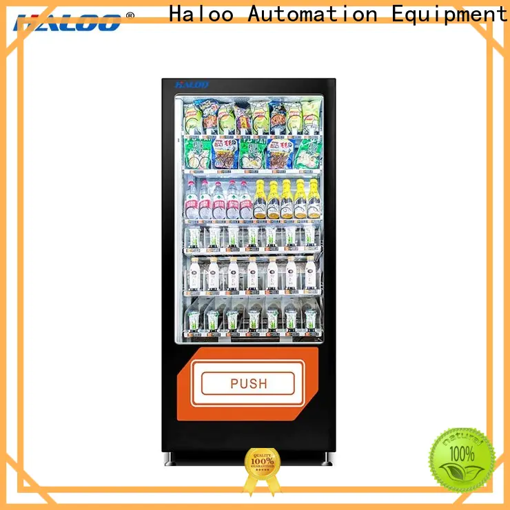 Haloo automatic candy vending machine design for snack