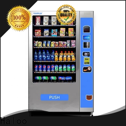 Haloo power-off protection soda and snack vending machine design