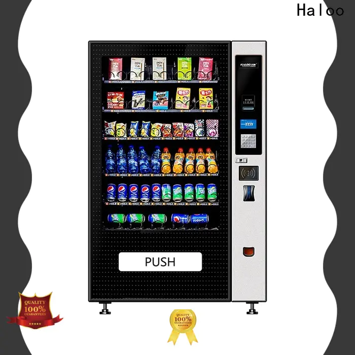 Haloo convenient snack and drink vending machine wholesale