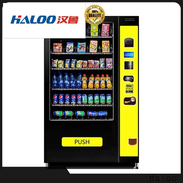 Haloo professional soda and snack vending machine design