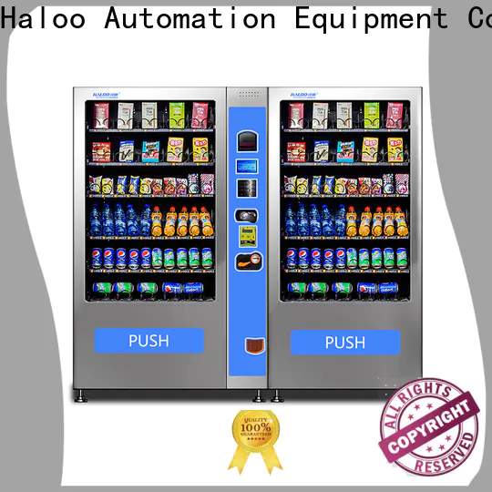 Haloo soda and snack vending machine supplier