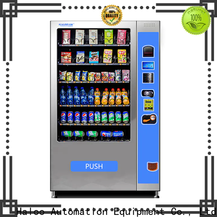 Haloo soda and snack vending machine manufacturer