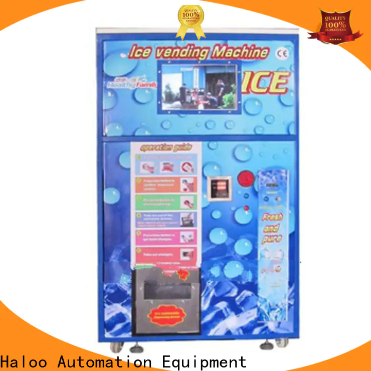 Haloo ice vending machine manufacturer