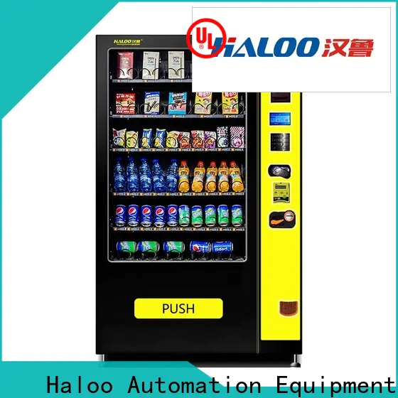 Haloo automatic snack and drink vending machine manufacturer