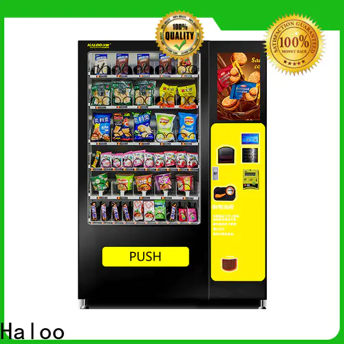 Haloo snack and drink vending machine design