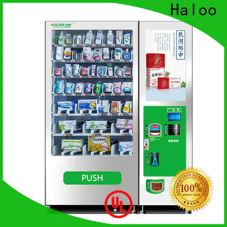 Haloo professional snack and drink vending machines for sale manufacturer