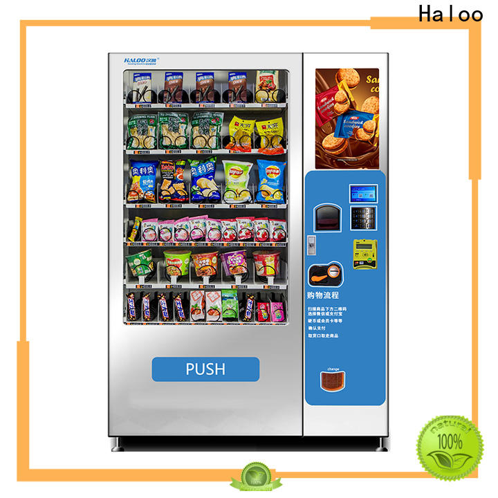 high capacity snack and drink vending machine design