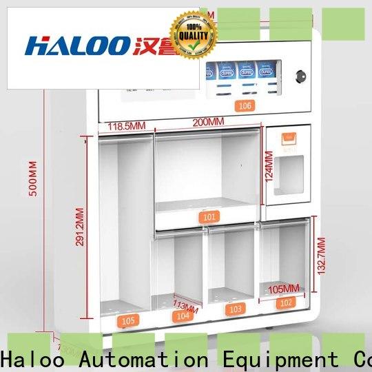 Haloo mini vending machine for snacks factory direct supply