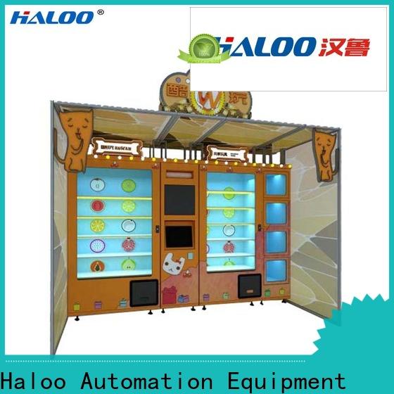 Haloo robot vending machine design for garbage cycling