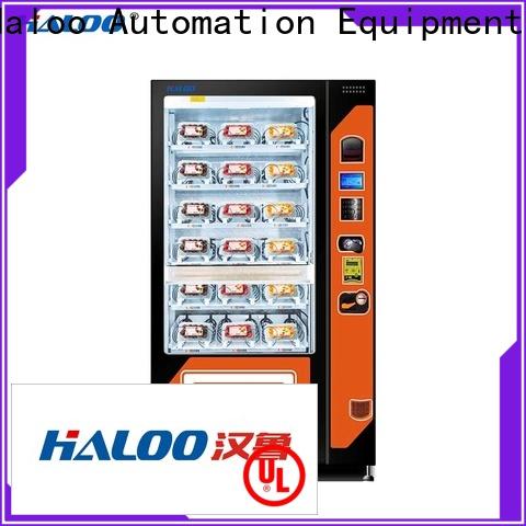 Haloo automatic fruit vending machine factory for fragile goods