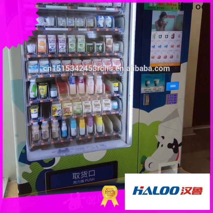 Haloo professional elevator vending machine supplier outdoor