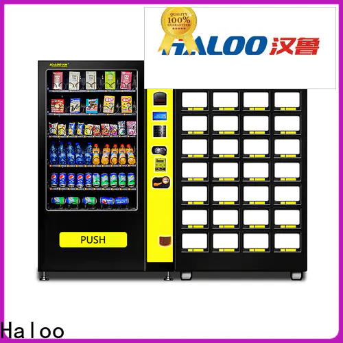 Haloo anti-theft locker vending machine manufacturer for food