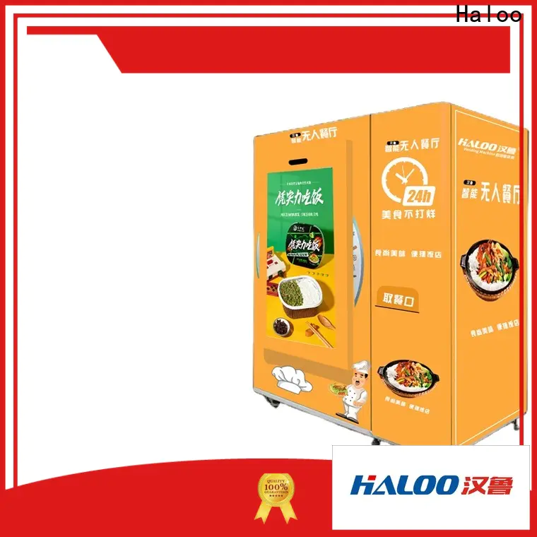 Haloo professional elevator vending machine manufacturer outdoor