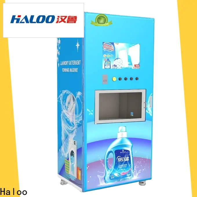 Haloo non refrigerated vending machine factory for drink