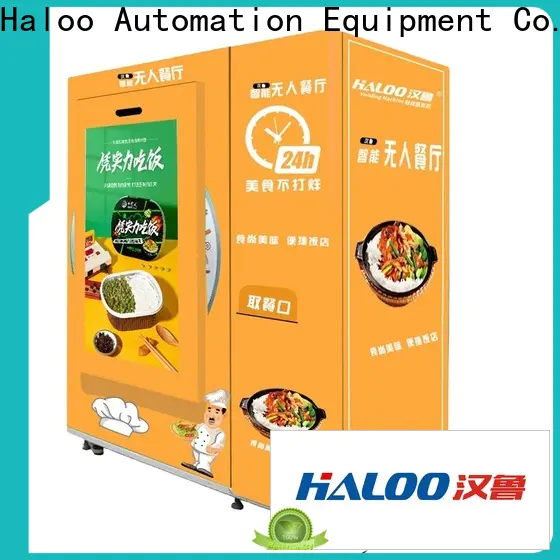 Haloo OEM & ODM vending machine with elevator factory outdoor