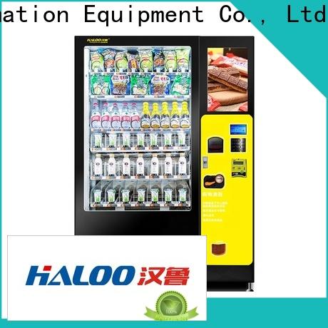 Haloo intelligent cabinet vending machine supplier for food