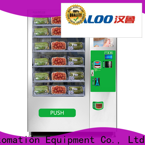 Haloo intelligent vending machine with elevator supplier for food